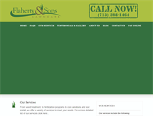 Tablet Screenshot of northhoustonlawncare.com